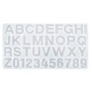 Silicone Alphabet Tray For Resin Art